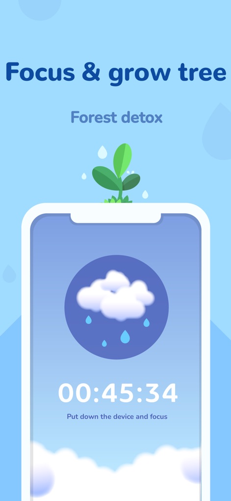 Focus Plant：forest app blocker - See how the app transforms focus sessions into a nurturing timer and cultivates a growing plant.