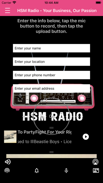 App screenshot