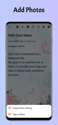 Notes Hive - Notepad & Lists iPhone screenshot