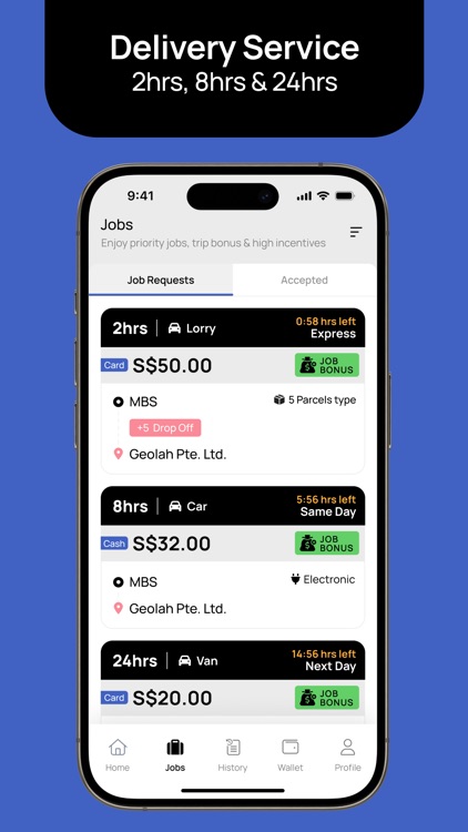 Geolah Driver - Drive & Earn