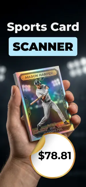 Sports Card Scanner : CardVue screenshot 1