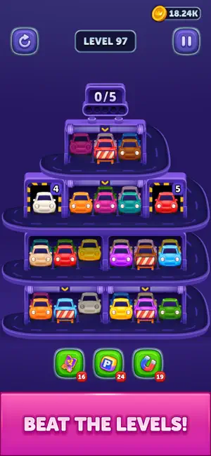 Parking Sort: Car Puzzle screenshot 2