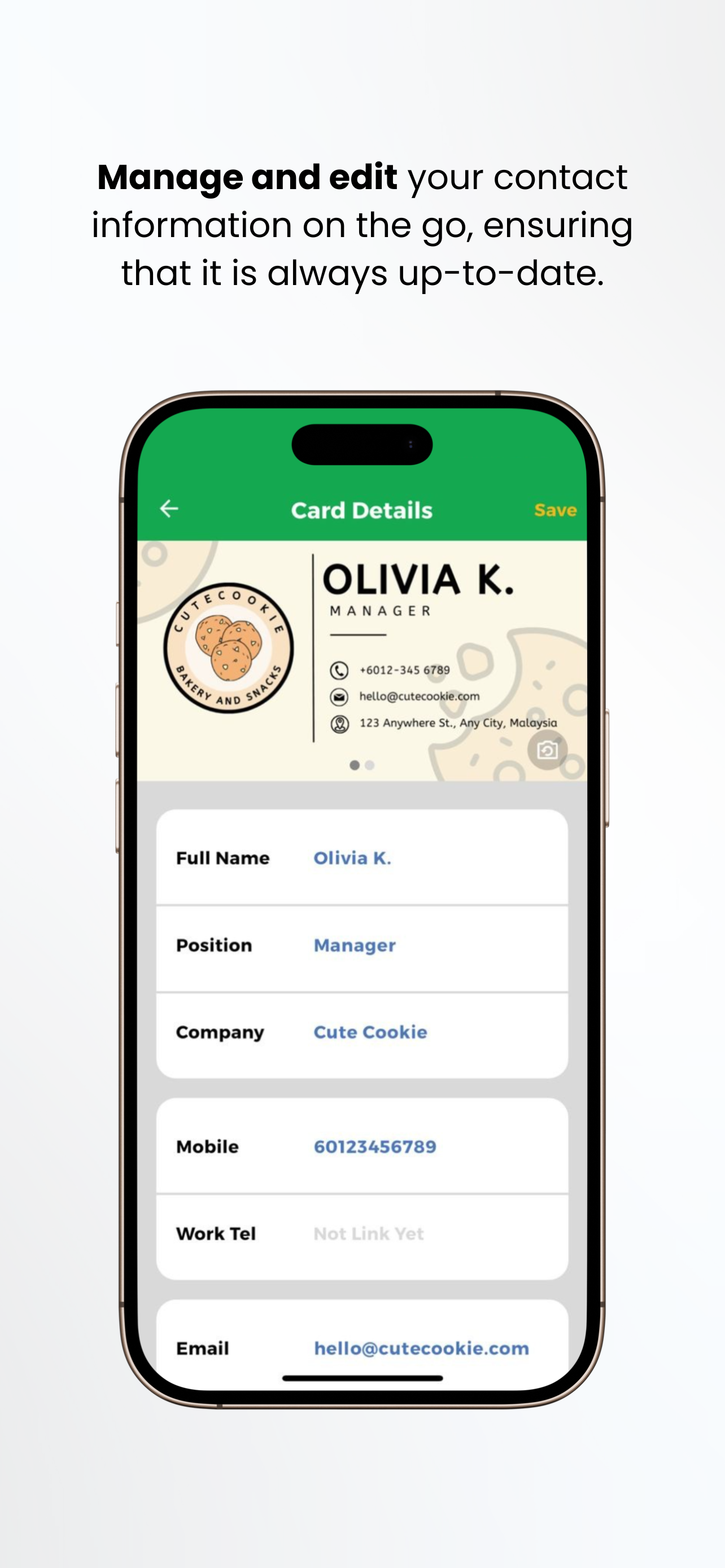 Swapp Digital Business Card