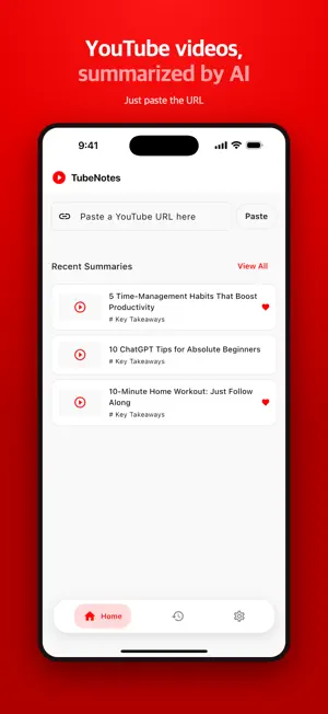 TubeNotes screenshot 1
