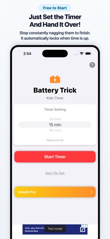Battery Trick: Toddler Lock Screenshot 3 of 4