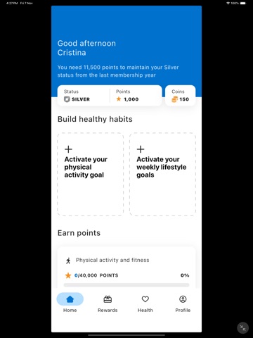 IGI Life Vitality iPad screenshot