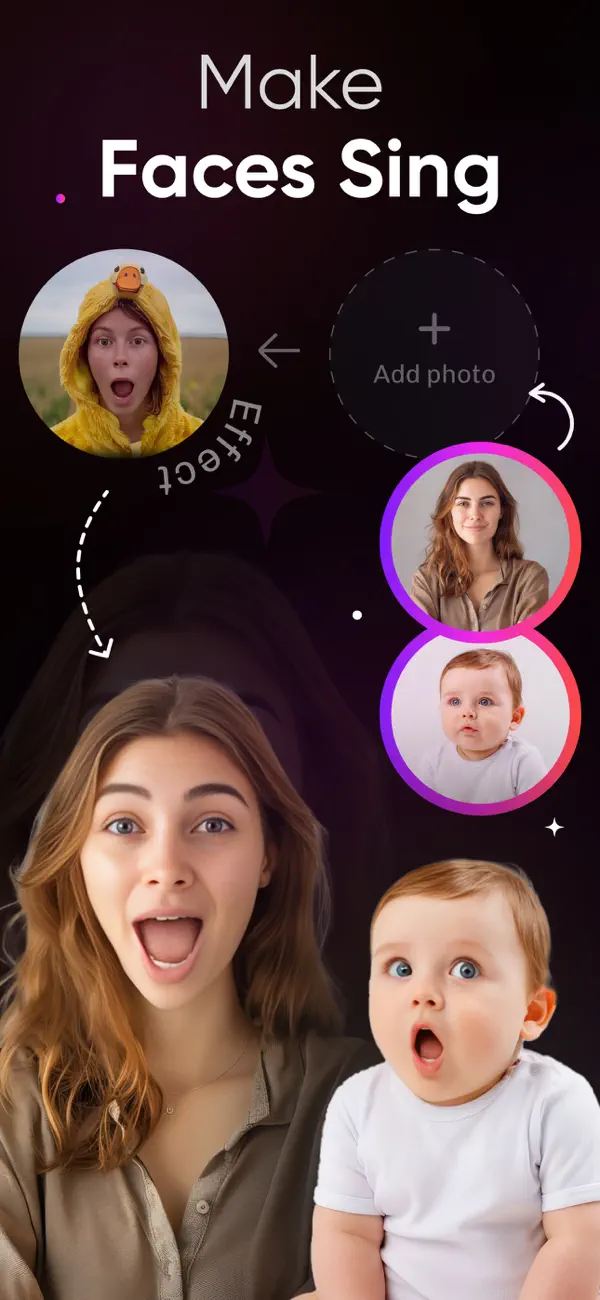 Screenshot #2 pour AI Face Video -  Dance Face