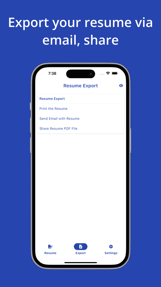 #3. CV Builder: Smart CV Maker (iOS) Podle: CHI HOU LAM