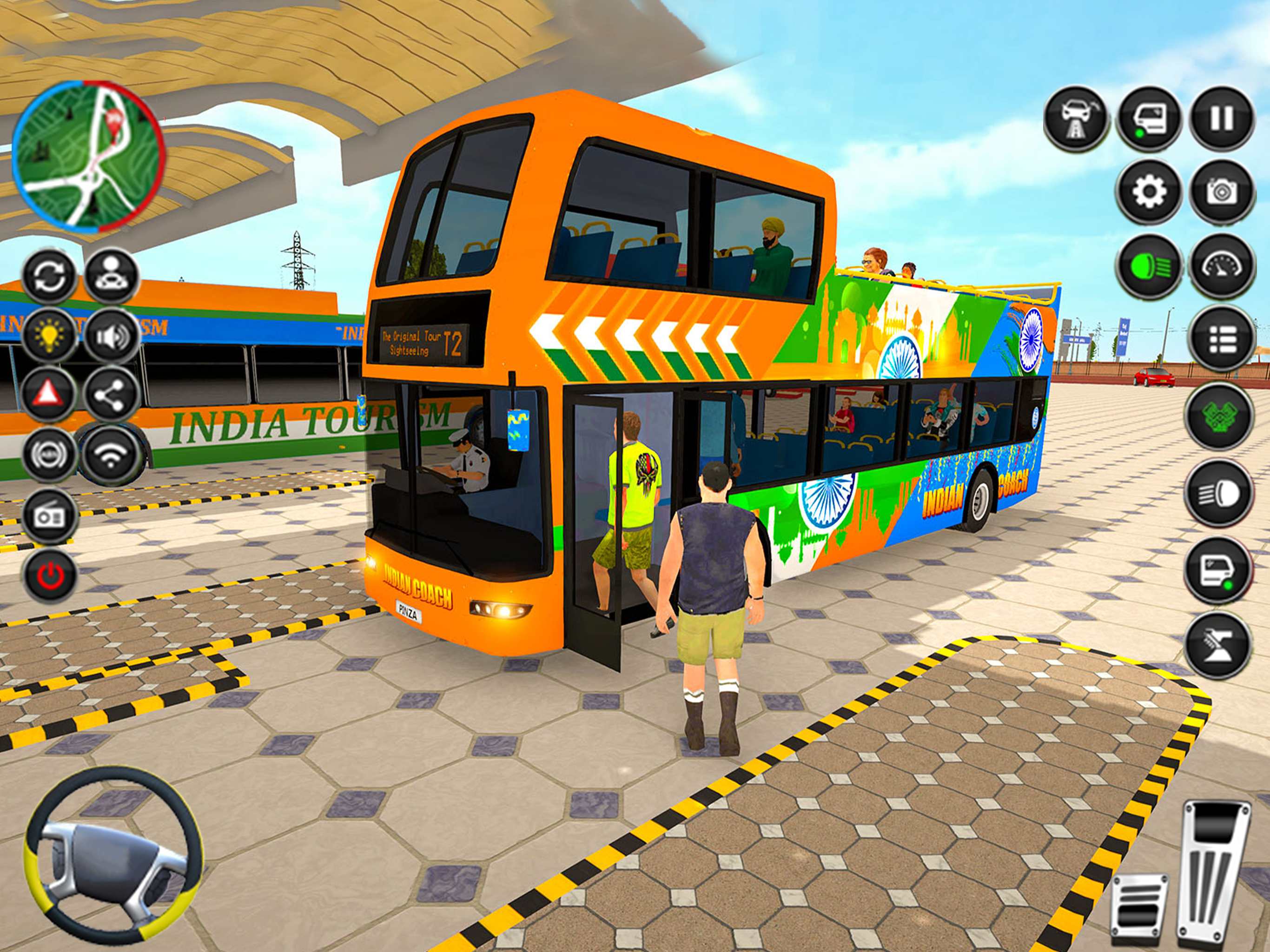 Pakistan India Bus Simulator screenshot 11