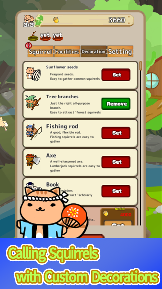 #4. Squirrel TreeHouse woodBuilder (iOS) 由: minoru yamazaki