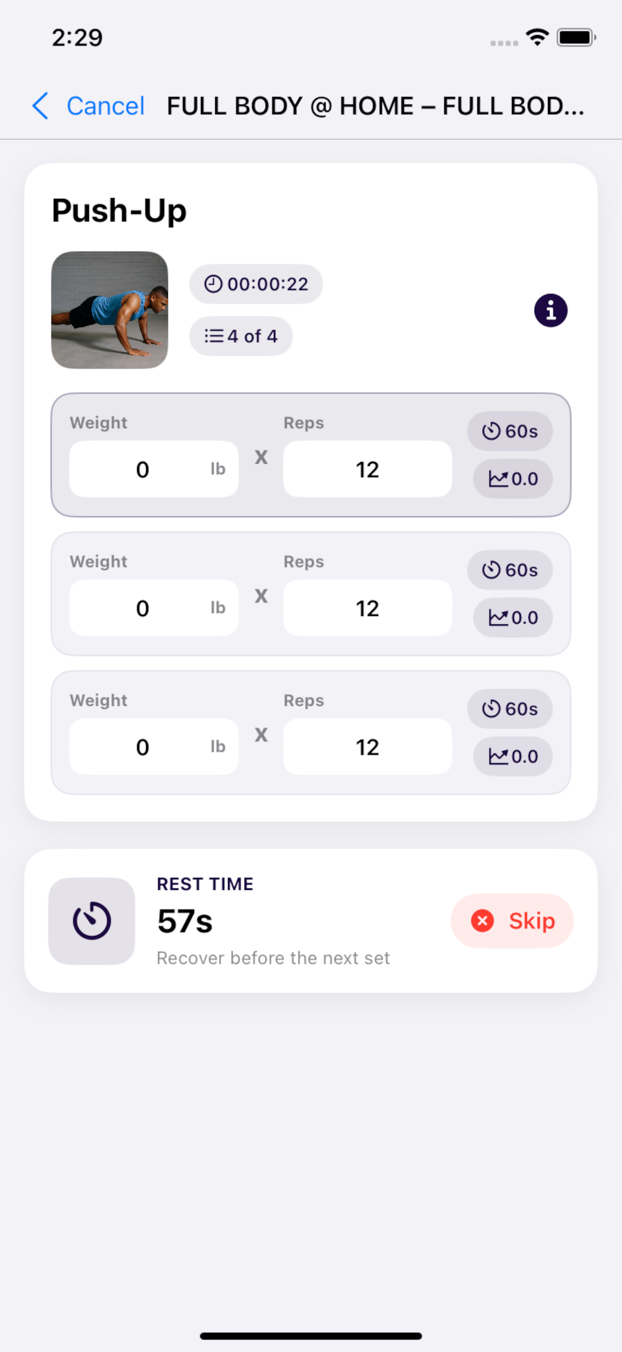 PumpPal-Physical Activity logs
