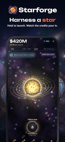 Starforge: Idle Star Empire skjermbilde 1