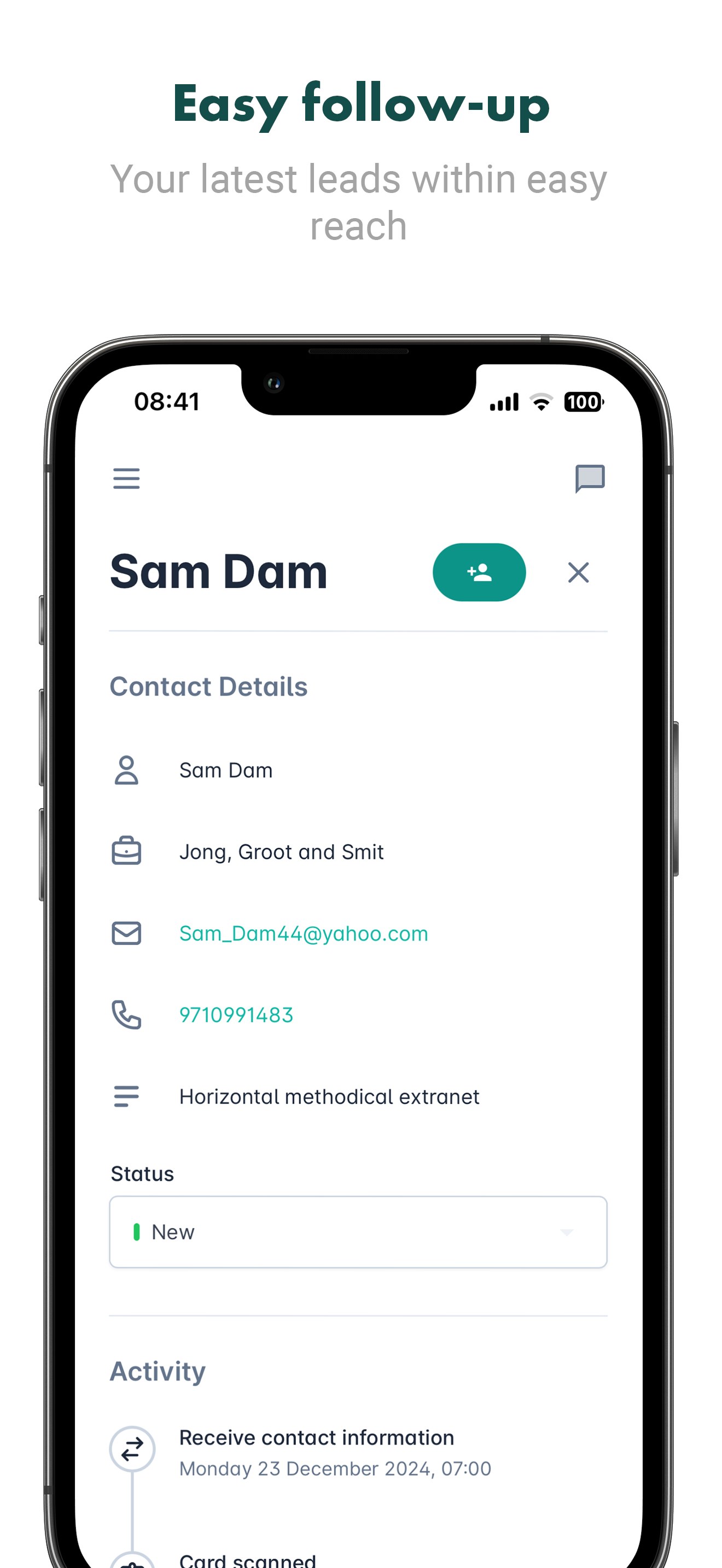 Mybusinesscard App