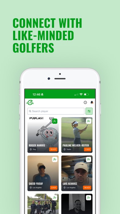 OnlyGolfers App Screenshot