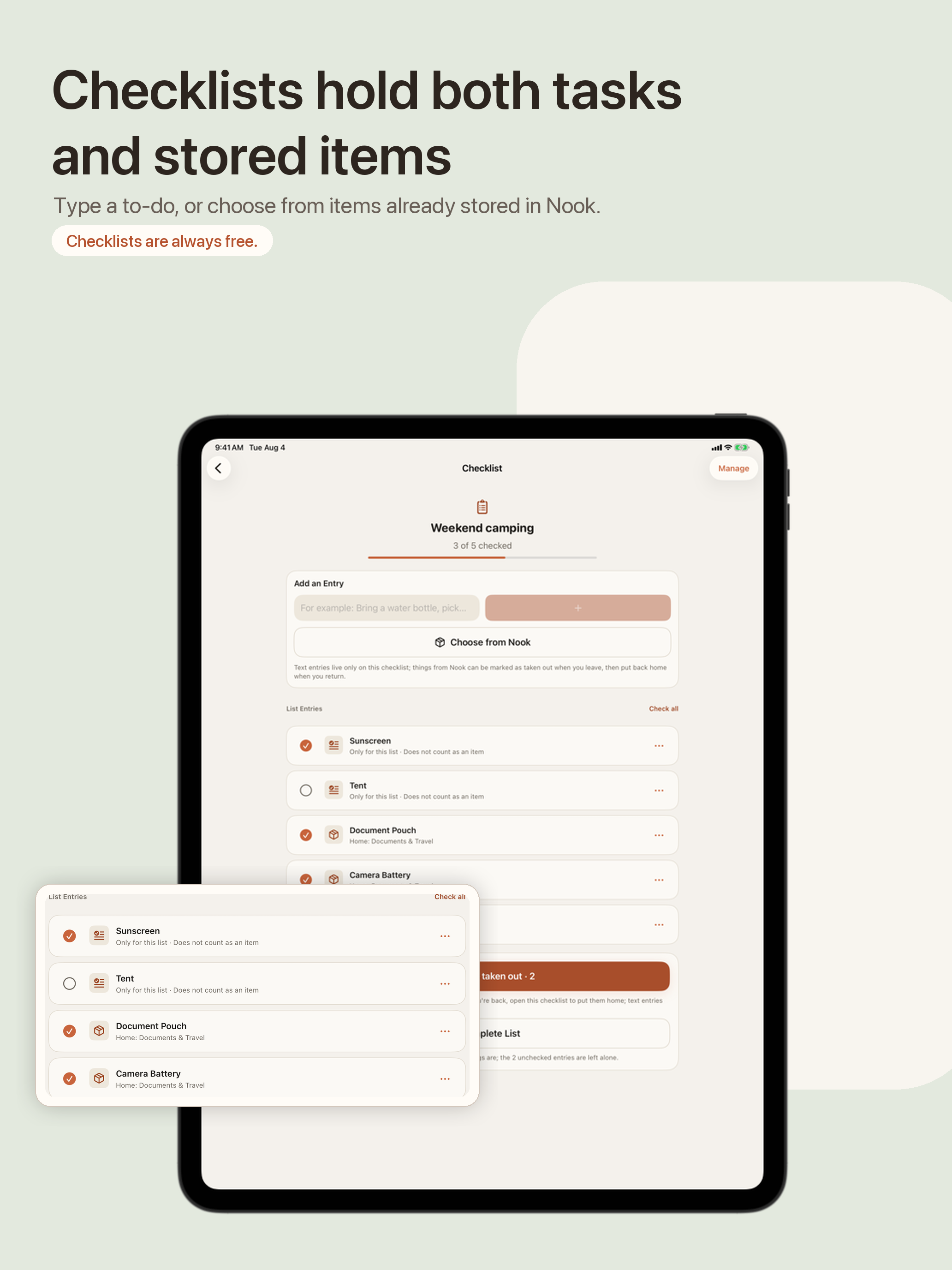Nook: Home Inventory screenshot 13