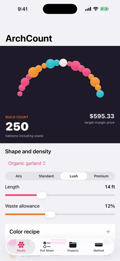 ArchCount screenshot 1