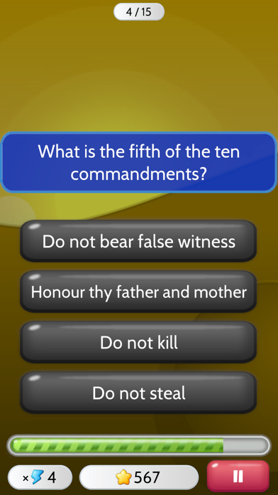 Bible Quizzer Screenshot