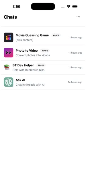 Bubbletea AI Chat screenshot 4
