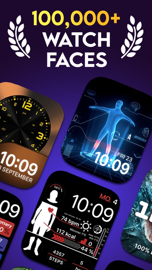 #1. Watch Faces App - Watchmaker (iOS) 게시자: Watch Faces & Widgets