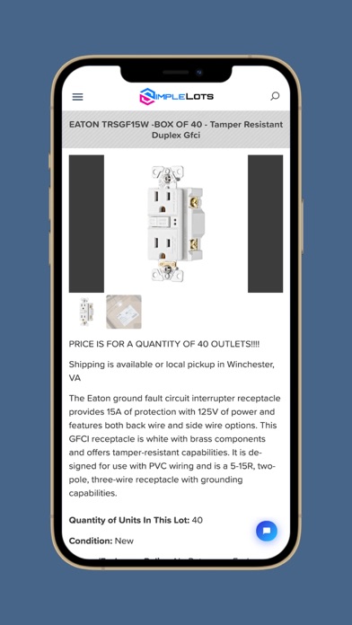 Simplelots Wholesale & Bulk Screenshot