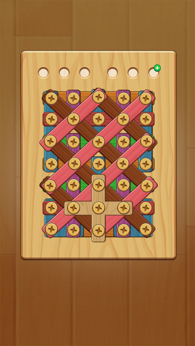 Wood Nuts - Bolts Screw Puzzle Screenshot