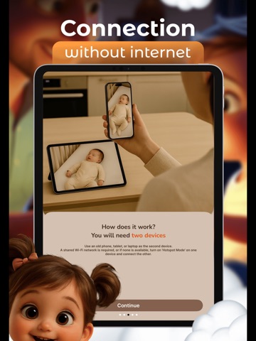 Sabi Nanny - Baby Monitor iPad screenshot