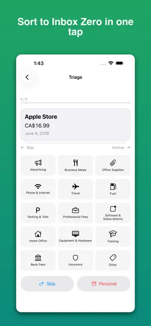 ReceiptZero: Receipt Scanner screenshot 2