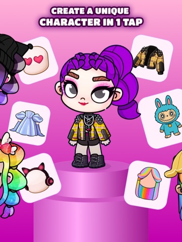 Aesthetic Avatar World Mods iPad screenshot