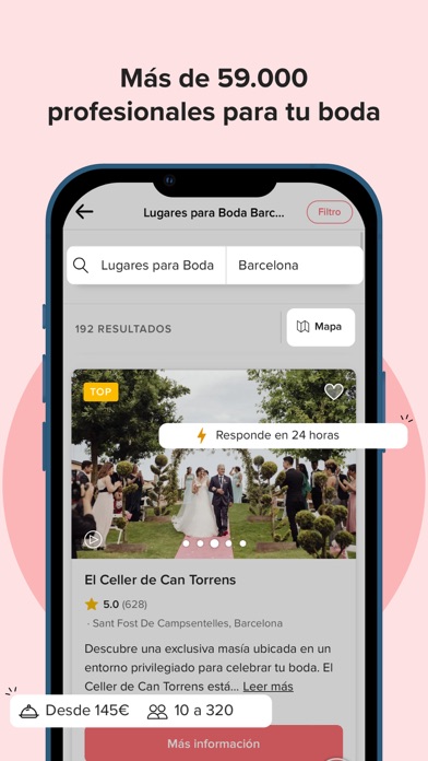 Bodas.net screenshot 3