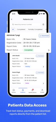 Flabs Doctor App Screenshot 2 of 4