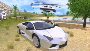 Helicopter Flying: Car Driving screenshot 1