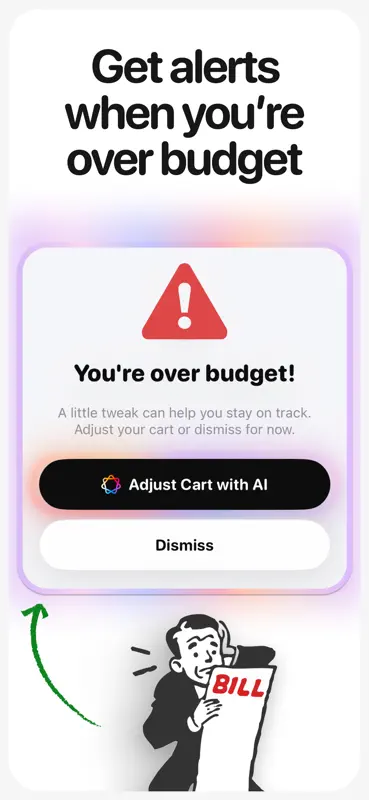 Cart AI: Track Grocery Budget screenshot 3 of 9