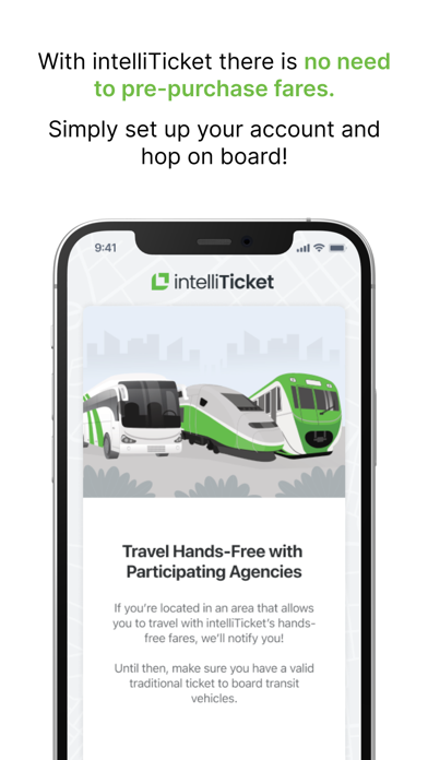 intelliTicket iPhone screenshot 1 - Travel app