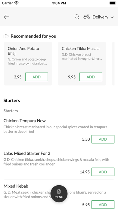 Lala's Restaurant Screenshot