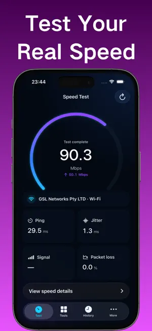 SpeedTest: WIFI Speed Test screenshot 1