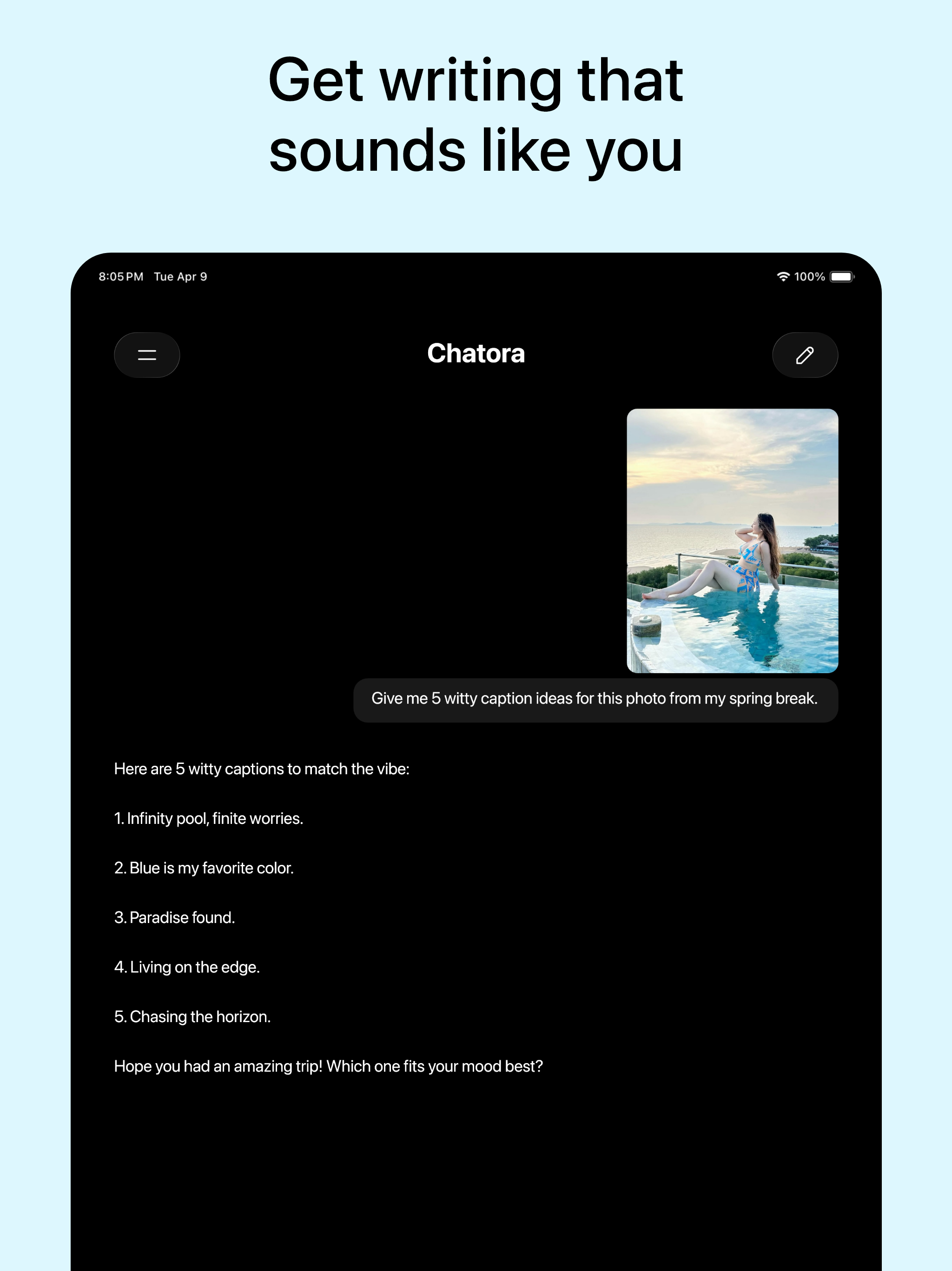 Chatora AI - Image & Voice screenshot 10