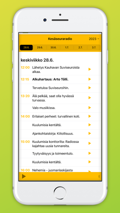 Kesäseurat Screenshot