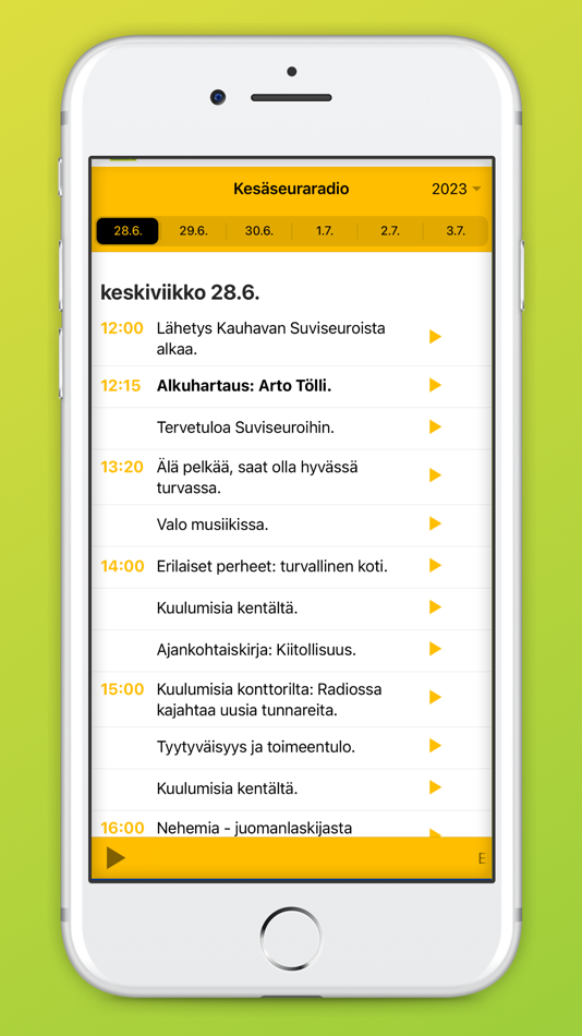 #5. Kesäseurat (iOS) 由: Suomen Rauhanyhdistysten Keskusyhdistys ry