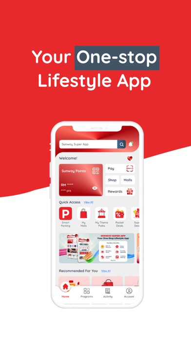 Sunway Super App Screenshot