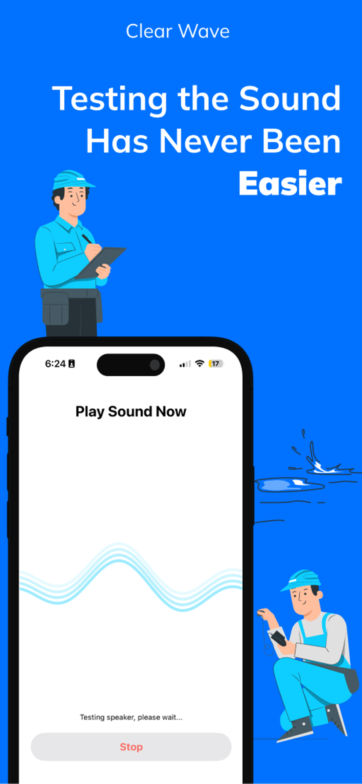 Clear Wave - Sound Level Meter