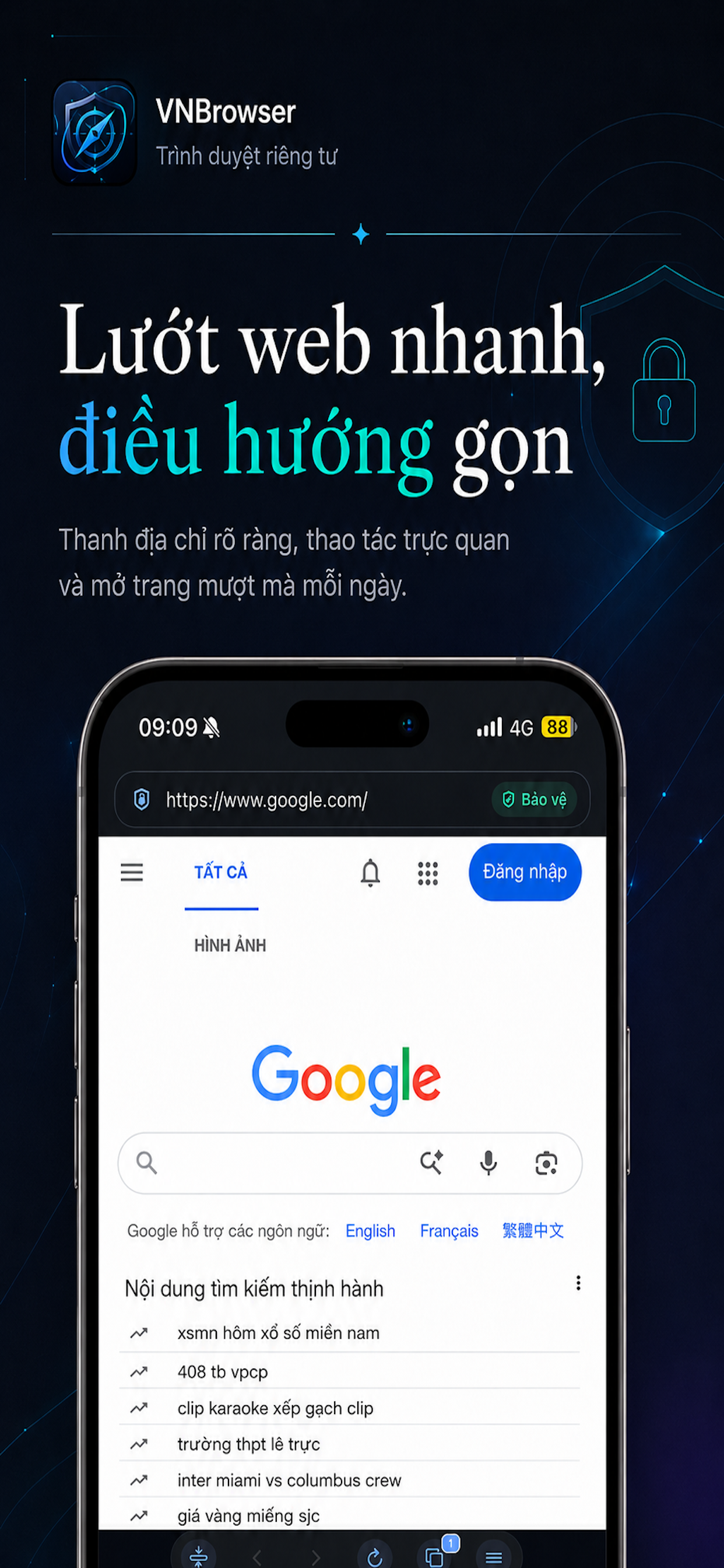 VNBrowser screenshot 2