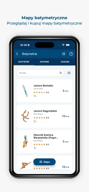 Zimorodek: Zezwolenia i Mapy iPhone screenshot 1