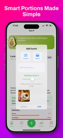 How to lose weight - TomPi screenshot