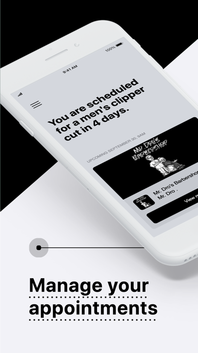 Mr. Dro’s Barbershop iPhone screenshot 2 - Lifestyle app