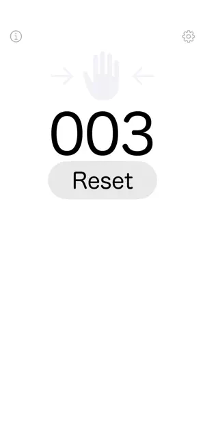 Touchless stopwatch screenshot 1