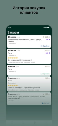 Ресторан house iPhone screenshot
