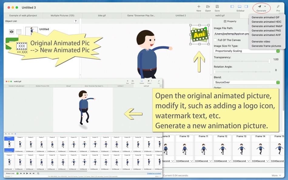 #6. Easy Animated Pictures (macOS) 由: 军 龙