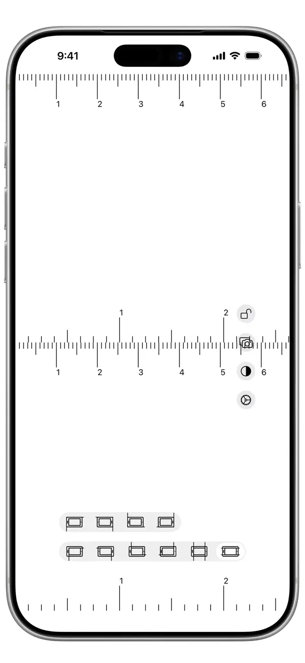 Screenshot #3 pour Ruler - CM, MM, Inches