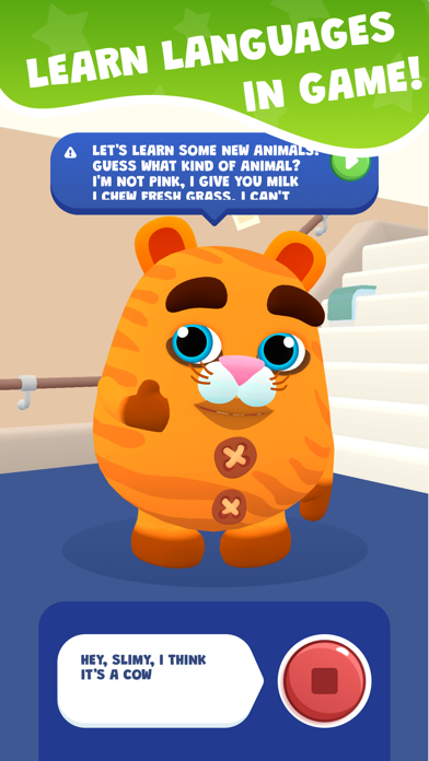 Talk to me Slimy: Talking Pet Screenshot