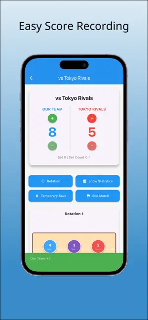 Voly - Volleyball Score Tra... screenshot 1